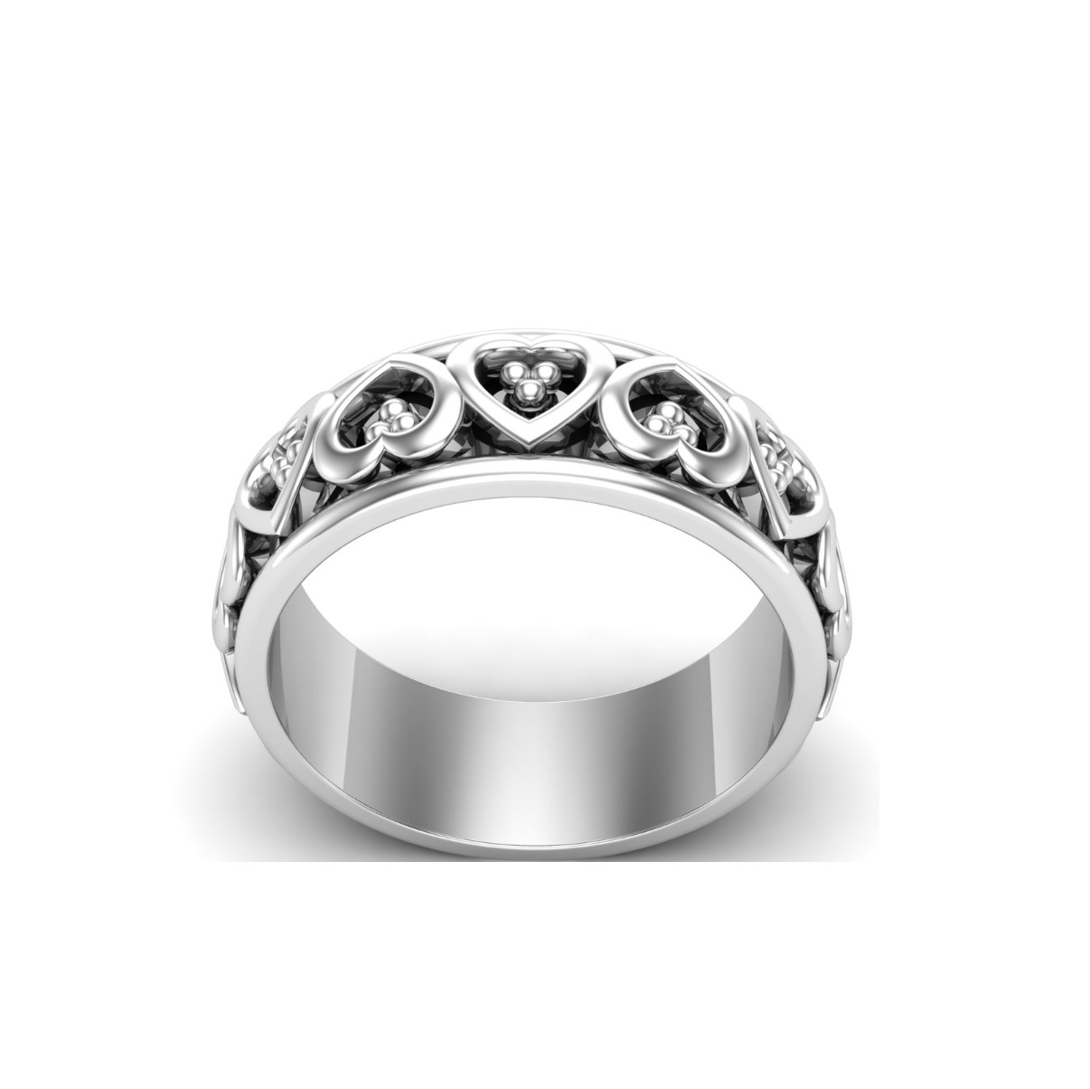 Bague anneau argent Unity